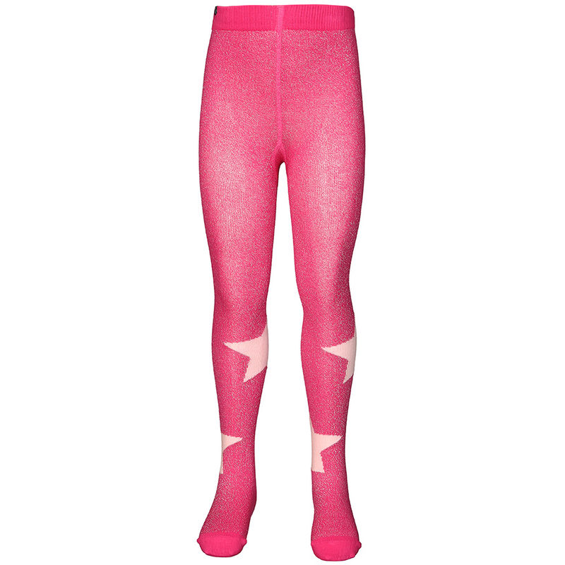 Glitzer-Strumpfhose PARTYKINS – STAR in pink