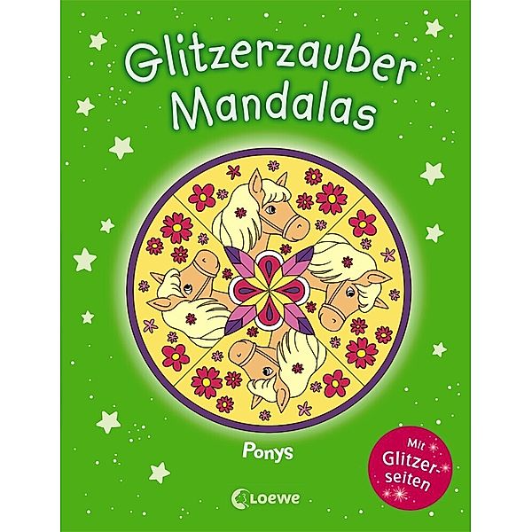 Glitzerzauber-Mandalas - Ponys