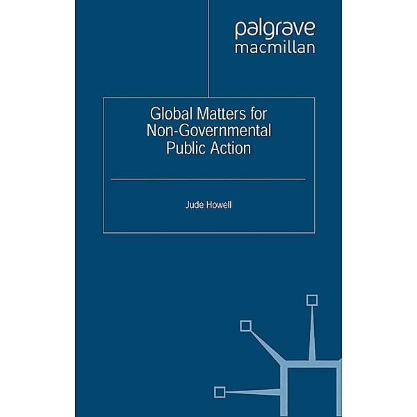 Global Matters for Non-Governmental Public Action / Non-Governmental Public Action