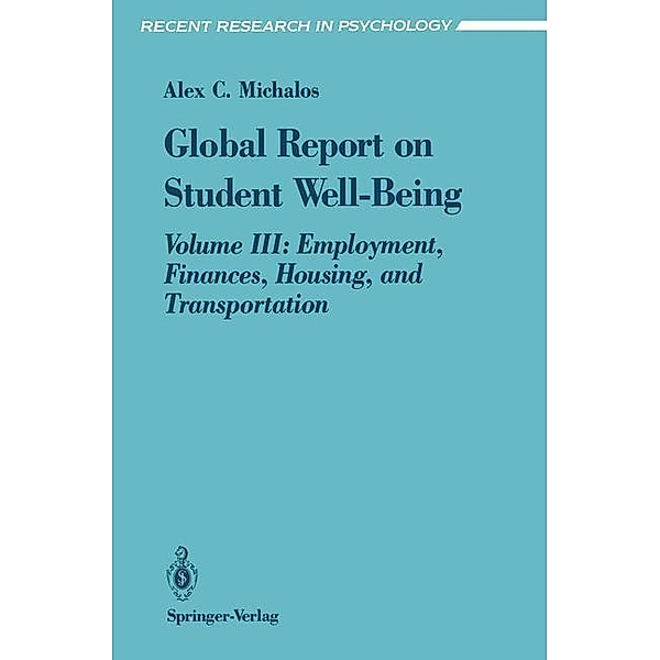 Global Report on Student Well-Being, Alex C. Michalos