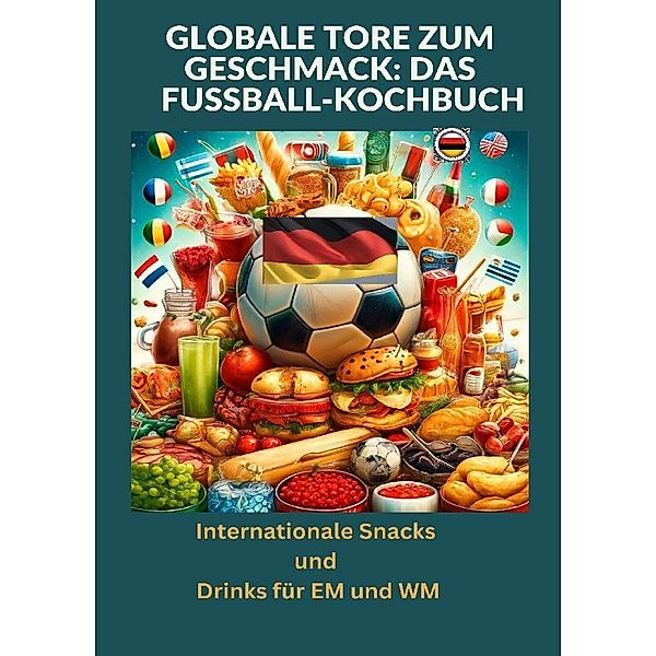 Globale Tore zum Geschmack: Das Fussball-Kochbuch:  Fussballfest der Aromen: Internationale Snacks & Getränke für EM und WM - Ein kulinarisches Reisebuch, Ade Anton