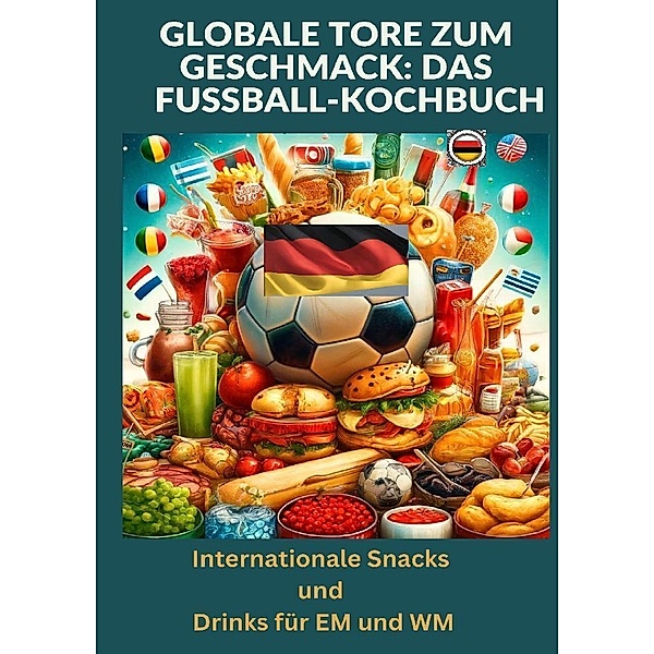 Globale Tore zum Geschmack: Das Fußball-Kochbuch:  Fußballfest der Aromen: Internationale Snacks & Getränke für EM und WM - Ein kulinarisches Reisebuch, Ade Anton