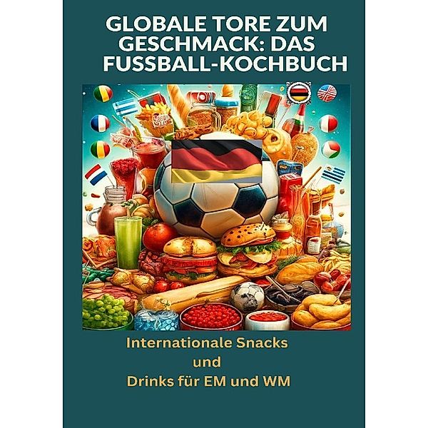 Globale Tore zum Geschmack: Das Fussball-Kochbuch:  Fussballfest der Aromen: Internationale Snacks & Getränke für EM und WM - Ein kulinarisches Reisebuch, Ade Anton
