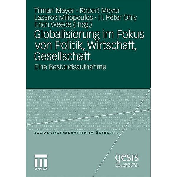 Globalisierung im Fokus von Politik, Wirtschaft, Gesellschaft