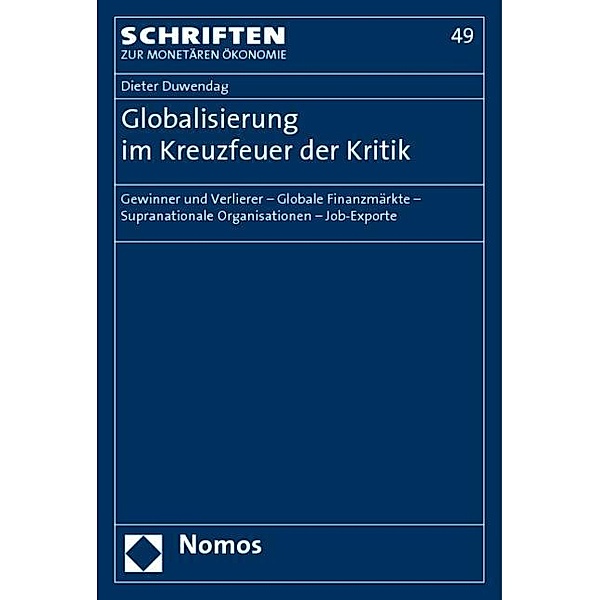Globalisierung im Kreuzfeuer der Kritik, Dieter Duwendag