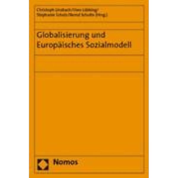 Globalisierung und Europäisches Sozialmodell