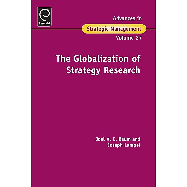 Globalization Of Strategy Research