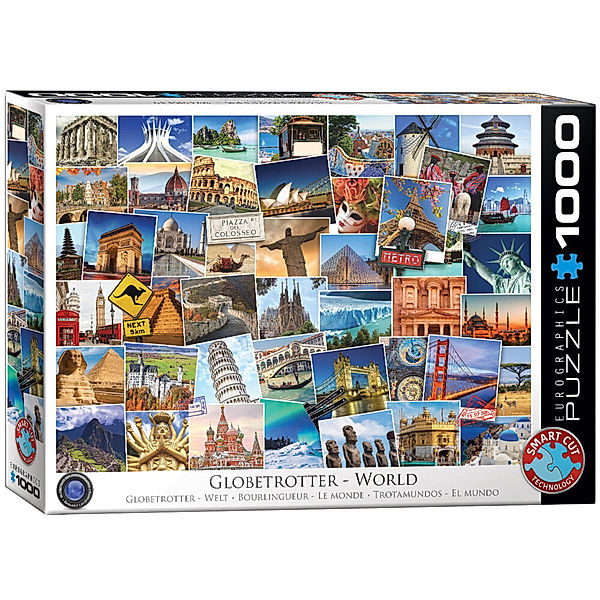 Eurographics Globetrotter Welt (Puzzle)