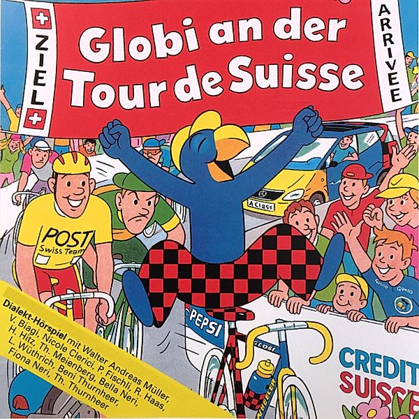 Globi an der Tour de Suisse