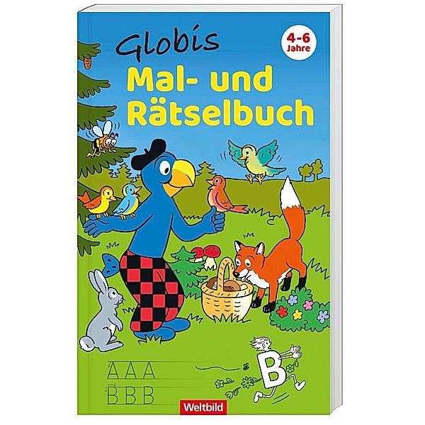 Globis Mal- und Rätselbuch