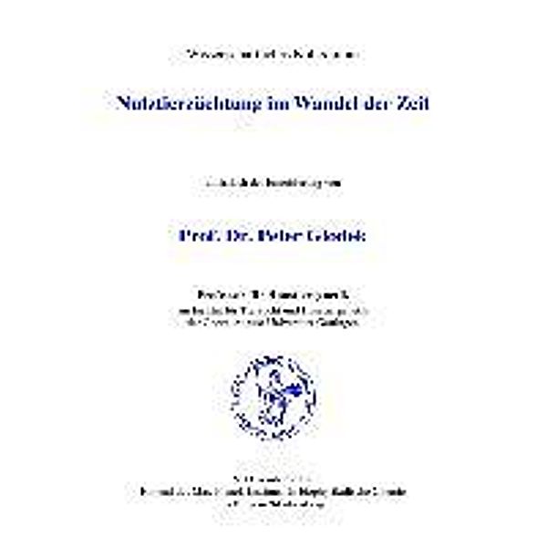 Glodek, P: Nutztierzüchtung im Wandel der Zeit, Peter Glodek