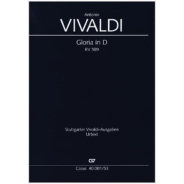 Gloria in D (revidierter Klavierauszug), Antonio Vivaldi
