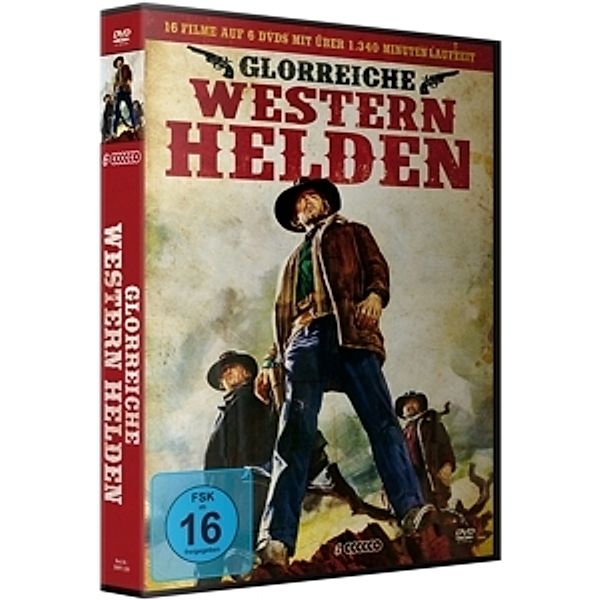 Glorreiche Westernhelden Deluxe-Box (6 DVDs), John Wayne, Kirk Douglas, Roy Rogers