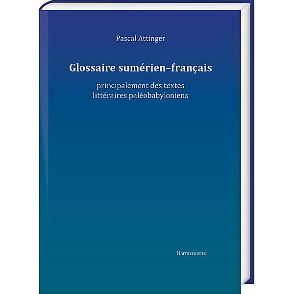 Glossaire sumérien-français, Pascal Attinger