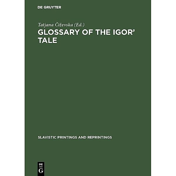 Glossary of the Igor' Tale