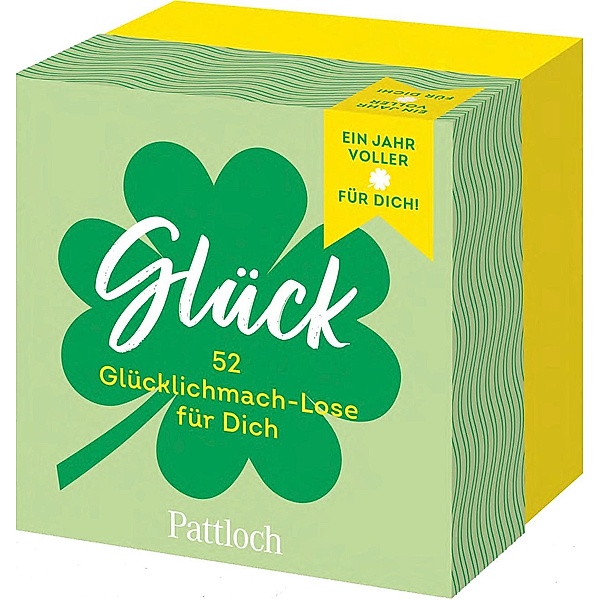 GLÜCK - 52 Glücklichmach-Lose für dich, Pattloch Verlag