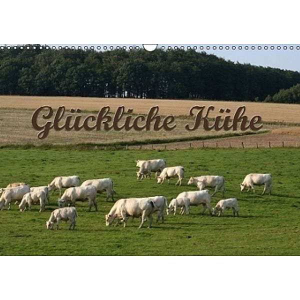 Glückliche Kühe (Wandkalender 2015 DIN A3 quer), Antje Lindert-Rottke