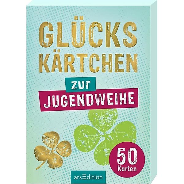 Glückskärtchen zur Jugendweihe