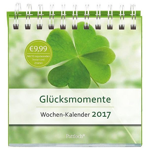 Glücksmomente, Wochen-Kalender 2017