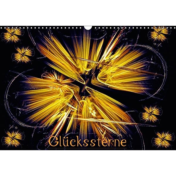 Glückssterne (Wandkalender 2014 DIN A3 quer)