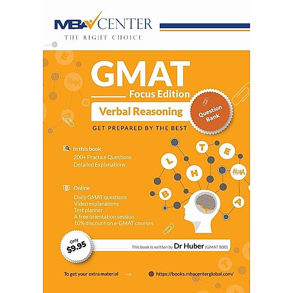 GMAT Focus Edition  Verbal Reasoning Section Question Bank, Huber