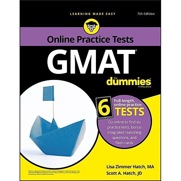 GMAT For Dummies, Lisa Zimmer Hatch, Scott A. Hatch