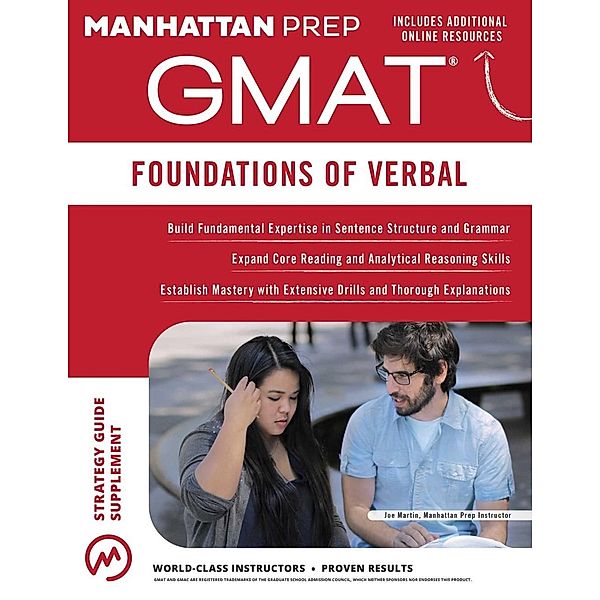 GMAT Foundations of Verbal, Manhattan Prep