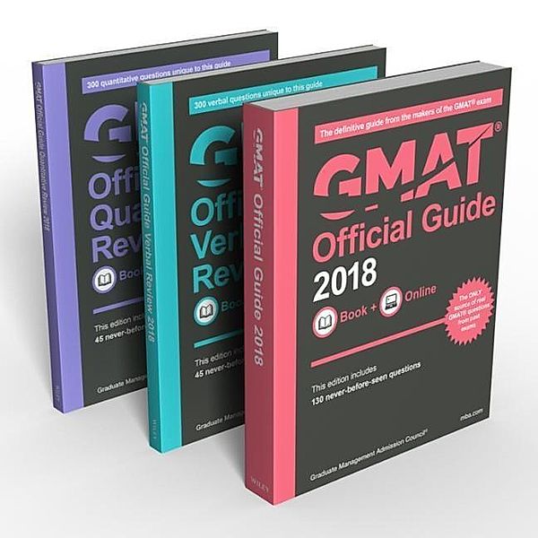 GMAT Official Guide 2018 Bundle: Books + Online, Graduate Management Admission Council (GMAC)