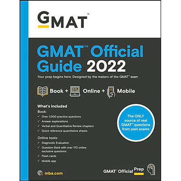 GMAT Official Guide 2022, Graduate Management Admission Council (GMAC)