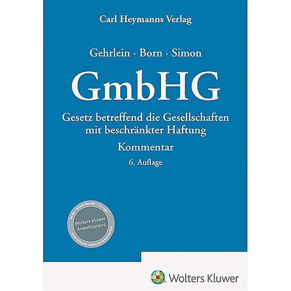 GmbHG - Kommentar