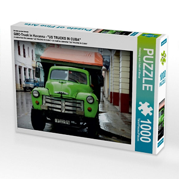 GMC-Truck in Havanna - Ein Motiv aus dem Kalender US TRUCKS IN CUBA (Puzzle), Henning von Löwis of Menar