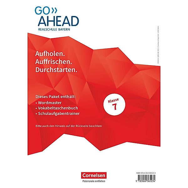 Go Ahead / Go Ahead - Realschule Bayern 2017 - 7. Jahrgangsstufe