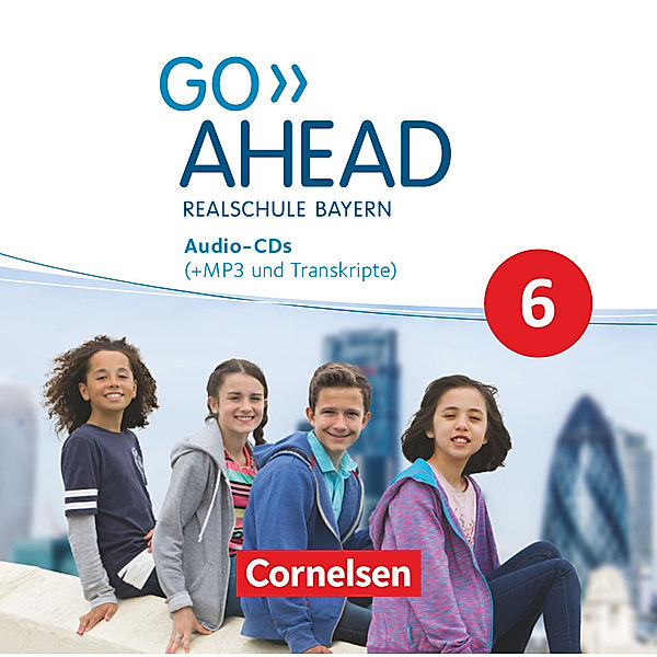Go Ahead - Realschule Bayern 2017 - 6. Jahrgangsstufe,3 Audio-CDs, MP3