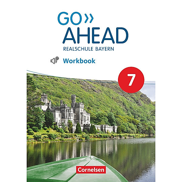 Go Ahead - Realschule Bayern 2017 - 7. Jahrgangsstufe, Workbook mit Audios online, James Abram