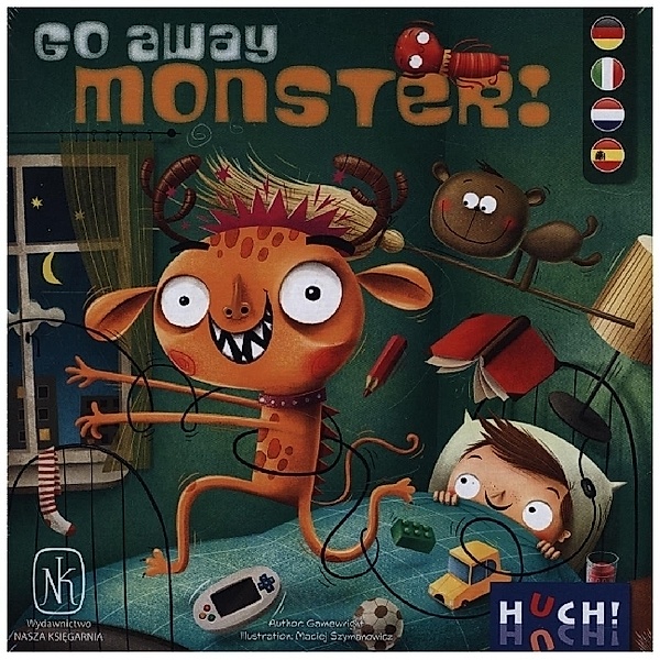 Huch Go away monster! (Kinderspiel), Gamewright