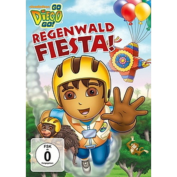 Go, Diego! Go! - Regenwald Fiesta!, Luisa Dantas, Nancy De Los Santos, Leyani Diaz, Chris Gifford, Valerie Walsh