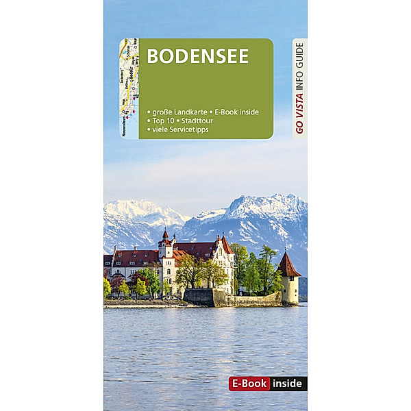 GO VISTA: Reiseführer Bodensee, m. 1 Karte, Gunnar Habitz
