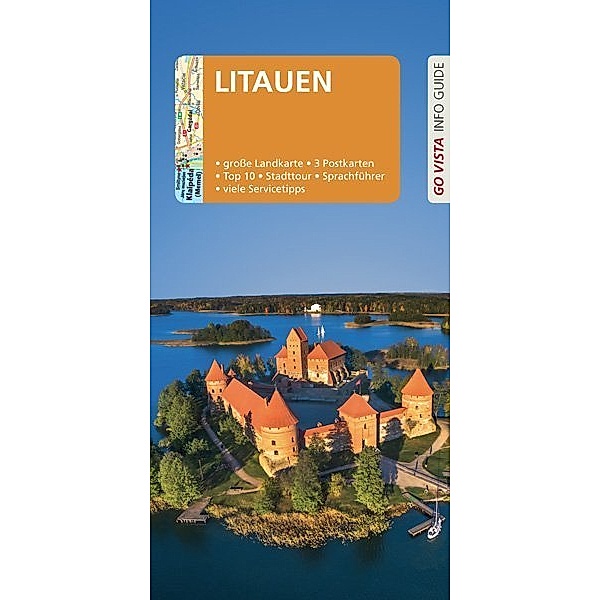 GO VISTA: Reiseführer Litauen, m. 1 Karte, Stefanie Bisping