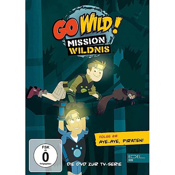 Go Wild!-Aye-Aye,Piraten! (28)-DVD, Go Wild!-Mission Wildnis