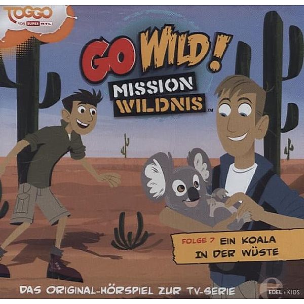 Go Wild! - Ein Koala in der Wüste,Audio-CD, Go Wild!-Mission Wildnis