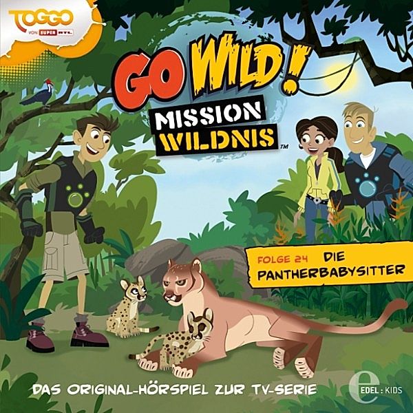 Go Wild! - Mission Wildnis - 24 - Folge 24: Die Pantherbabysitter / Der verlorene Schlüssel (Das Original-Hörspiel zur TV-Serie), Andreas Lueck