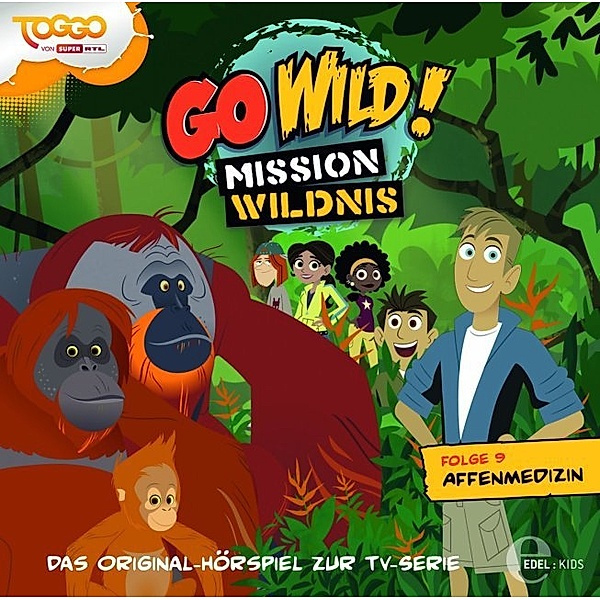 Go Wild! - Mission Wildnis - Affenmedizin,Audio-CD, Go Wild!-Mission Wildnis