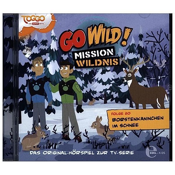 Go Wild! - Mission Wildnis - Borstenkaninchen im Schnee,1 Audio-CD, Go Wild!-Mission Wildnis