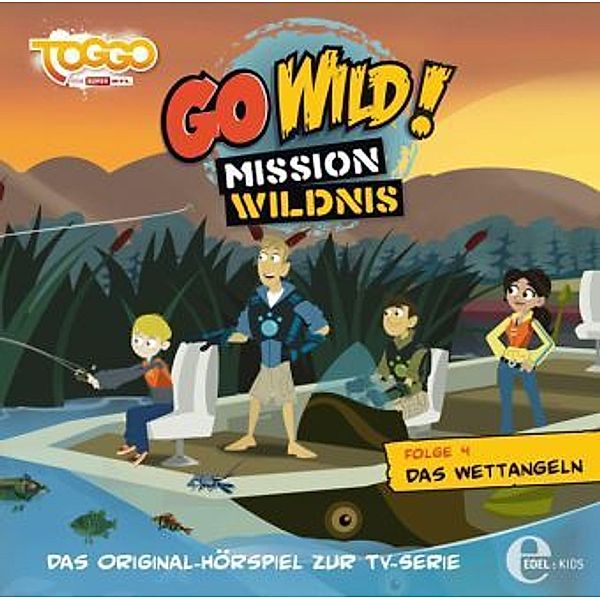 Go Wild! - Mission Wildnis - Das Wettangeln, 1 Audio-CD, Go Wild!-Mission Wildnis