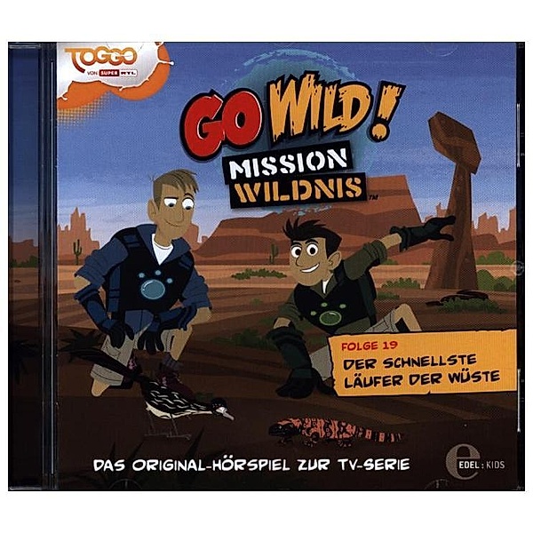 Go Wild! - Mission Wildnis - Der schnellste Läufer,1 Audio-CD, Go Wild!-Mission Wildnis