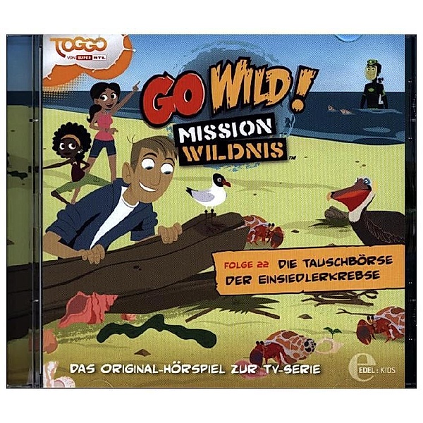 Go Wild! - Mission Wildnis - Die Tauschbörse der Einsiedlerkrebse,1Audio-CD, Go Wild!-Mission Wildnis