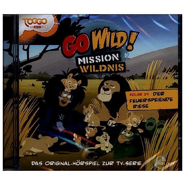 Go Wild! - Mission Wildnis - Feuerspeiende Riese,Audio-CD, Go Wild!-Mission Wildnis