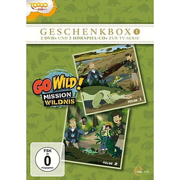 Go Wild! Mission Wildnis - Geschenkbox 1, Go Wild!-Mission Wildnis