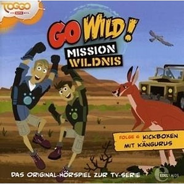 Go Wild! - Mission Wildnis - Kickboxen mit Kängurus, 1 Audio-CD, Go Wild!-Mission Wildnis