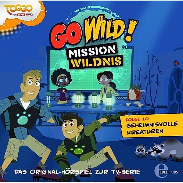 Go Wild! - Mission Wildnis - Kreaturen,Audio-CD, Go Wild!-Mission Wildnis